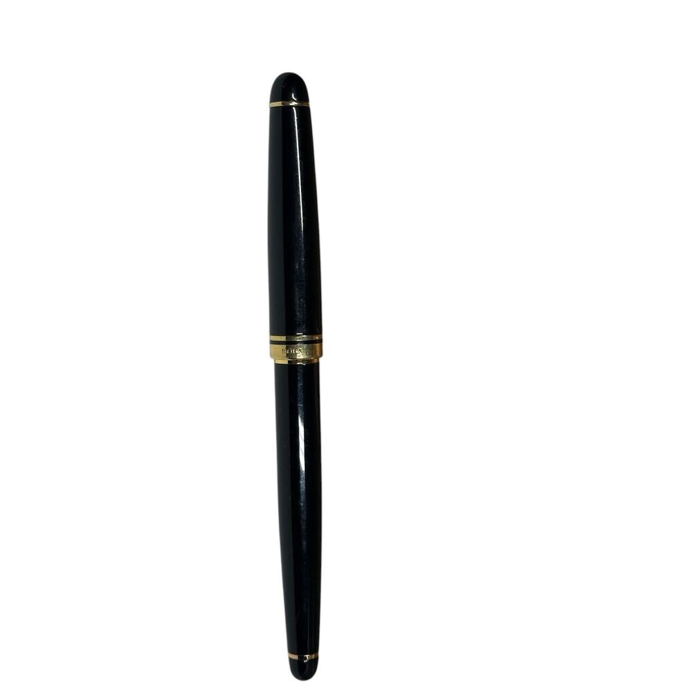 Colibri Classic Fountain Pen Black with Goldtone Accents Vintage 1990's - Picture 9 of 10